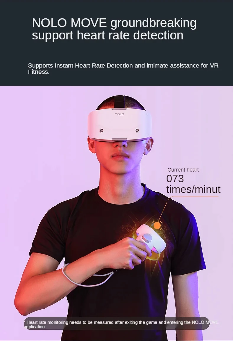 Original Nolo Sonic All-in-One Virtual Reality Glasses Premium VR Streaming Game 3D Headset True 4K HD Display 3D Surround Sound