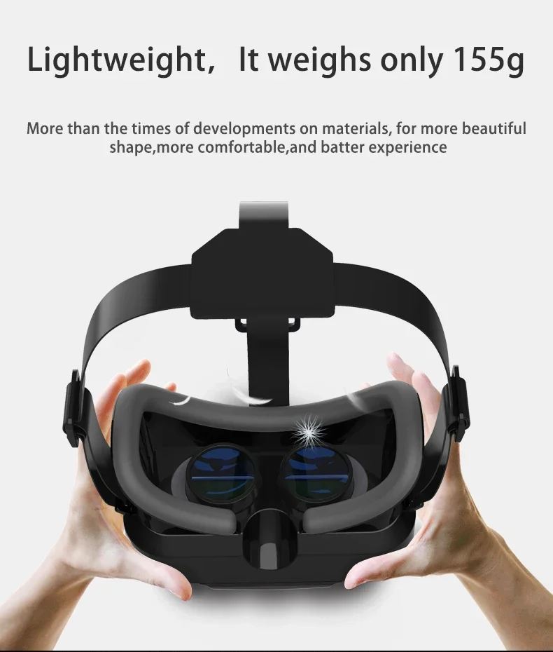 VR Glasses Virtual Reality VR Headset 3D Glasses VR Goggles For TV Movies Video Games Compatibale iOS  Android Smartphone Within