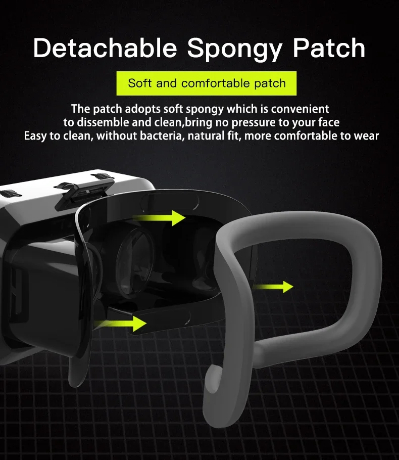 VR Glasses Virtual Reality VR Headset 3D Glasses VR Goggles For TV Movies Video Games Compatibale iOS  Android Smartphone Within
