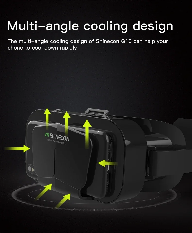 VR Glasses Virtual Reality VR Headset 3D Glasses VR Goggles For TV Movies Video Games Compatibale iOS  Android Smartphone Within