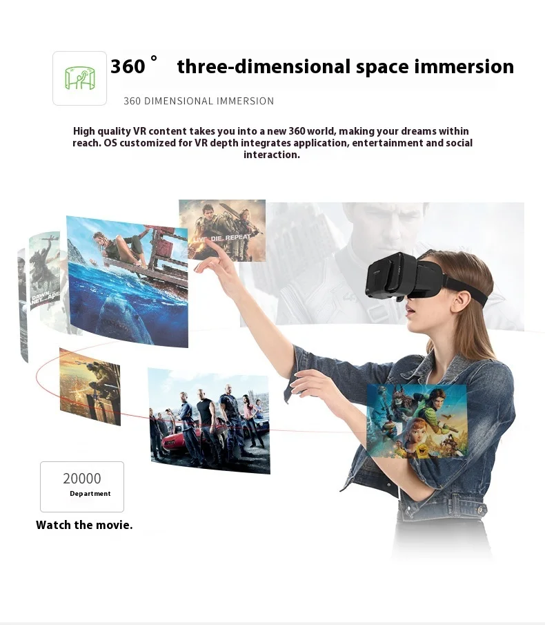 VR SHINECON G10 Virtual Reality Helmet 3D Glasses Casque Goggles Binoculars Smartphone Smart Phone Goggles Headset Accessories