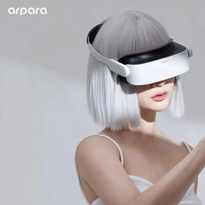 Arpara 5K Tethered VR Headset  for phone, PC, VRchat, Steam, game consoles xbox one and more with 3D Immersive Cinema Experience - Image 2