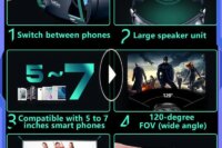 Virtual Reality 3D VR Glasses Headset Smart Helmet for Smartphones Mobile Phone Lenses with Headphone Controller Viar Binoculars