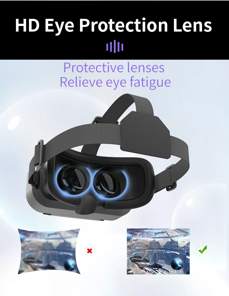 VR SHINECON G13 Virtual Reality Helmet 3D Glasses Casque Goggles Binoculars Smartphone Smart Phone Goggles Headset Accessories