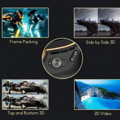 GOOVIS Pro VR Headset 4K Dual OLED Screens – 3D Private Cinema FPV Goggles for Drone Blu-ray & Game Console Compatible HD VR - Image 5