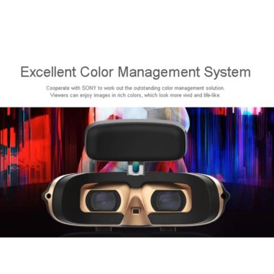 GOOVIS Pro VR Headset 4K Dual OLED Screens – 3D Private Cinema FPV Goggles for Drone Blu-ray & Game Console Compatible HD VR - Image 4