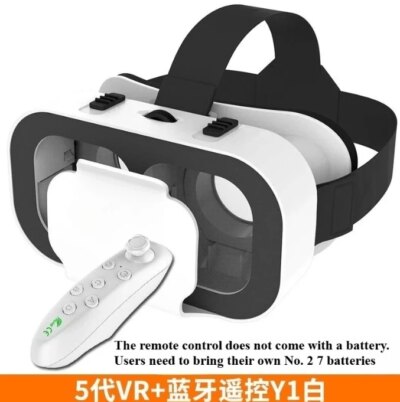 3D VR Virtual Reality Viar Goggles Headset Devices Smart Helmet Lenses For Cell Phone Mobile Smartphones Viewer - Image 2