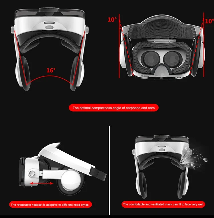 3D VR Glasses Virtual Reality Headset Phone Viar Device Helmet Lenses Goggles Smart Smartphones Headphone Controller Mobile Game 3D VR Glasses Virtual Reality Headset Phone Viar Device Helmet Lenses Goggles Smart Smartphones Headphone Controller Mobile Game