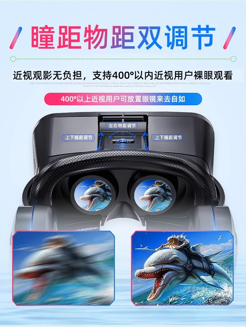 Stereo 3D Goggles Headset Helmet For Smartphone J20 Casque VR Virtual Reality Glasses for Android and iOS smartphones