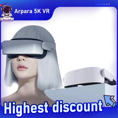 Arpara 5K VR Headset 3D Glasses Dual Micro-OLED 5120x2560 3514PPI Contrast 27% sRGB PC/Phone VR Helmet Steam VR Gaming - Image 6