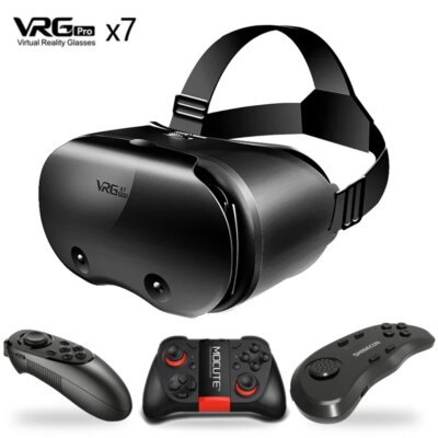 New Original VRGPRO X7 3D VR Standard Edition Game Virtual Reality Light Glasses Helmets Optional Controller - Image 2