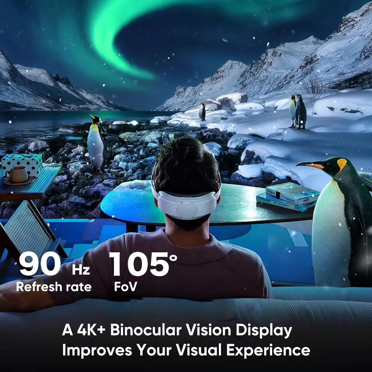 2024 New Original PICO 4 Ultra VR MR Headset 3D Wireless VR Glasses 6DOF Virtual Reality 4K Display for Steam Games All-in-one