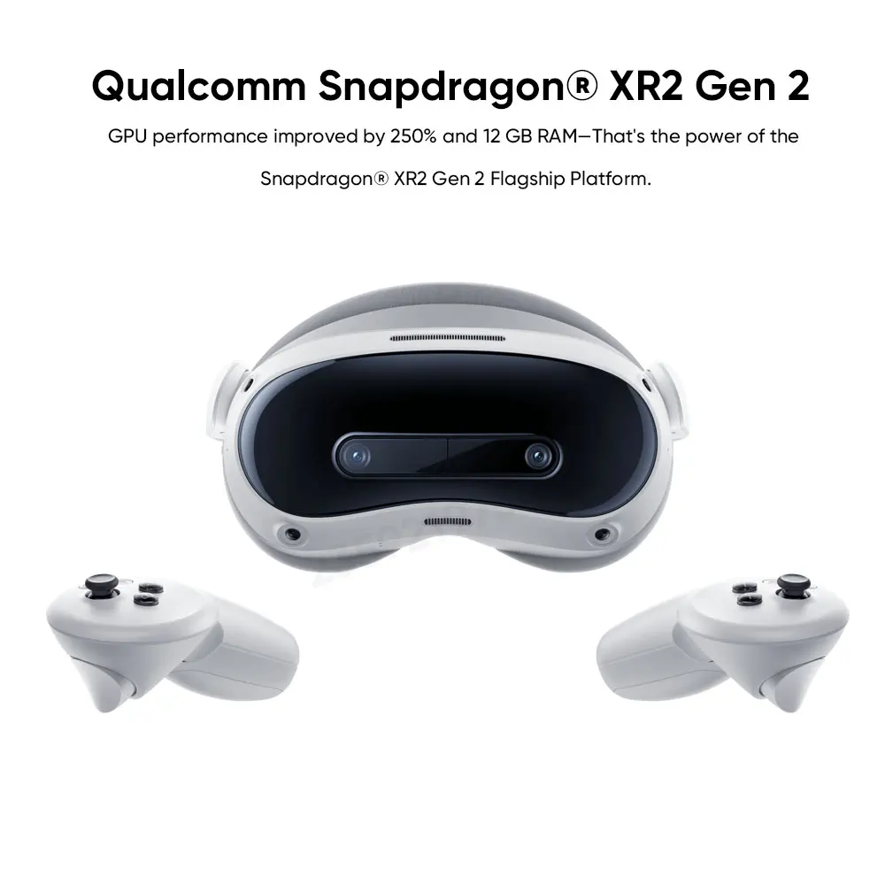 2024 New Original PICO 4 Ultra VR MR Headset 3D Wireless VR Glasses 6DOF Virtual Reality 4K Display for Steam Games All-in-one