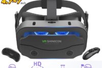 G13 IMAX Giant Screen Virtual Reality 3D Glasses Google Cardboard Box VR Helmet for 4.7-7" Phone,Support Game Controller Player