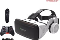 VR Shinecon Casque Helmet 3D Glasses Virtual Reality For Smartphone Smart Phone Headset Goggles Binoculars Video Game Wirth Lens