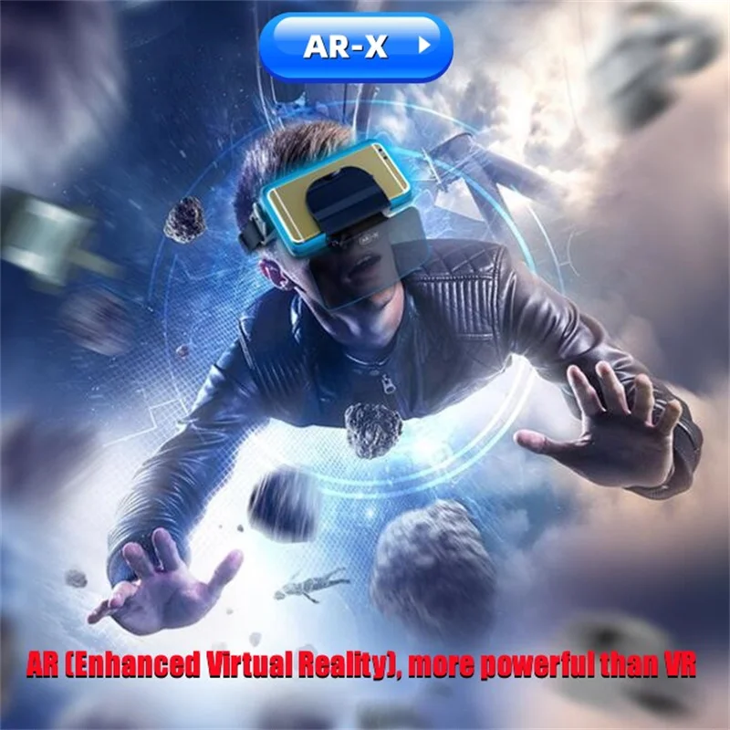 AR-X VR Glasses Virtual Reality 3D Glasses HD IMAX Game Cardboard VR Headset For 4.7-6.3