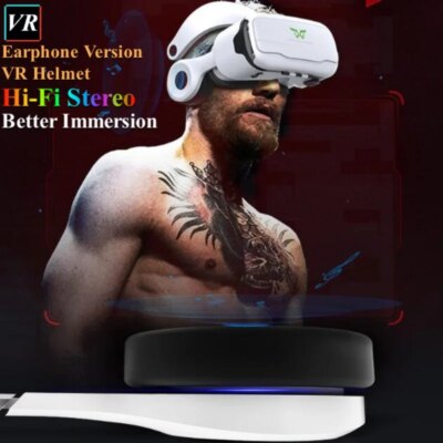 G02EF Virtual Reality VR Glasses IMAX HD 3D Glasses Google Cardboard Box Stereo VR Headset for IOS Android Phone,Support Gamepad - Image 2