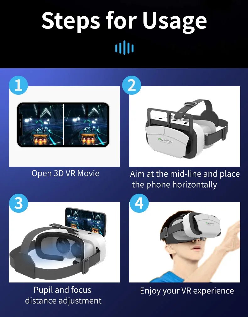 Virtual Reality VR Glasses Headset Viar Devices 3D Helmet Lenses Smart Goggles For Phone Smartphones Cell Viewer Mobile Game Set Virtual Reality VR Glasses Headset Viar Devices 3D Helmet Lenses Smart Goggles For Phone Smartphones Cell Viewer Mobile Game Set