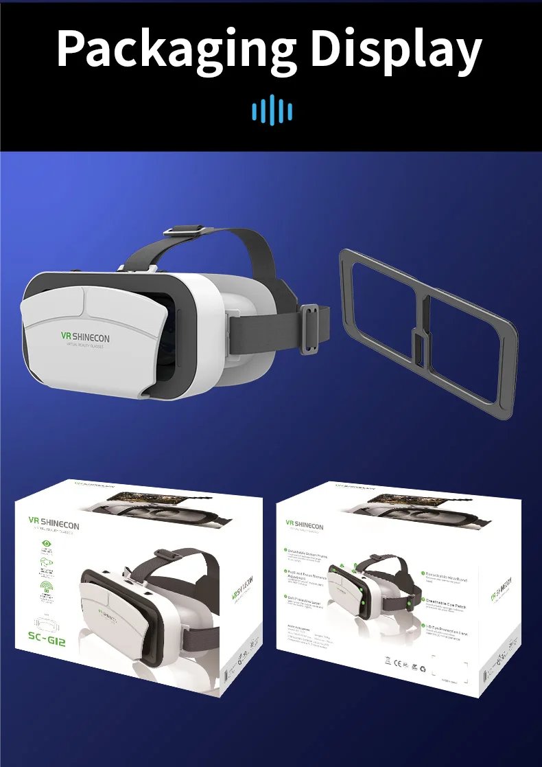 Virtual Reality VR Glasses Headset Viar Devices 3D Helmet Lenses Smart Goggles For Phone Smartphones Cell Viewer Mobile Game Set Virtual Reality VR Glasses Headset Viar Devices 3D Helmet Lenses Smart Goggles For Phone Smartphones Cell Viewer Mobile Game Set
