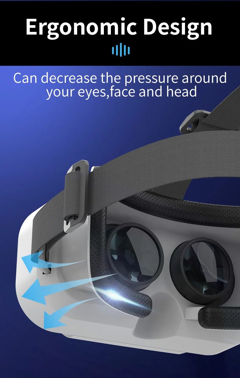 Virtual Reality VR Glasses Headset Viar Devices 3D Helmet Lenses Smart Goggles For Phone Smartphones Cell Viewer Mobile Game Set Virtual Reality VR Glasses Headset Viar Devices 3D Helmet Lenses Smart Goggles For Phone Smartphones Cell Viewer Mobile Game Set