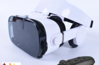 3D VR Glasses Virtual Reality Headset Phone Viar Device Helmet Lenses Goggles Smart Smartphones Headphone Controller Mobile Game