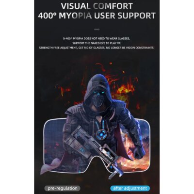 3D VR Glasses Smartphone Virtual Reality Goggles Helmet Headset Lenses Device Viar Smart Phone Cell Mobile Video Game Viewer Set - Image 3