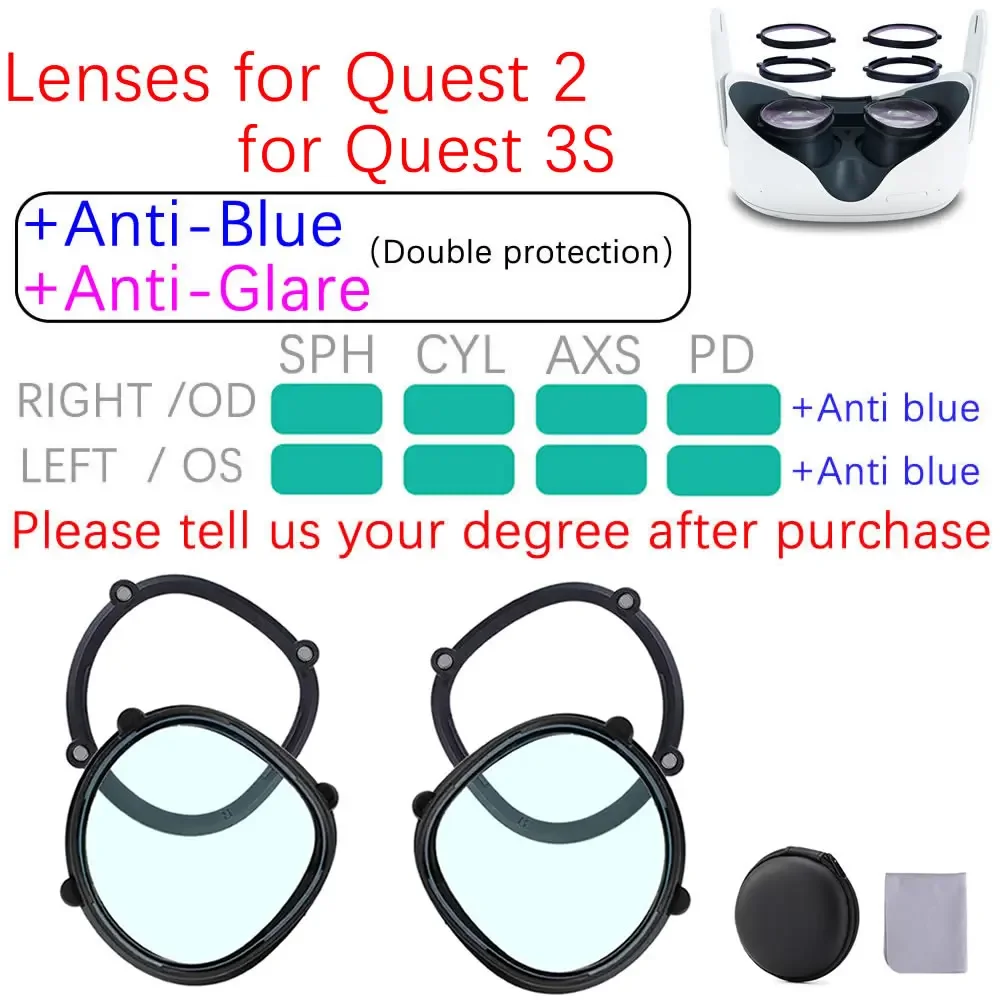 Quest 2 3S Anti-Glar