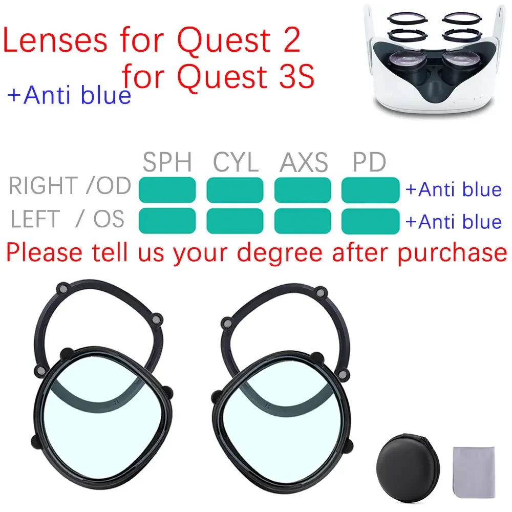 Quest 2 3S Anti blue