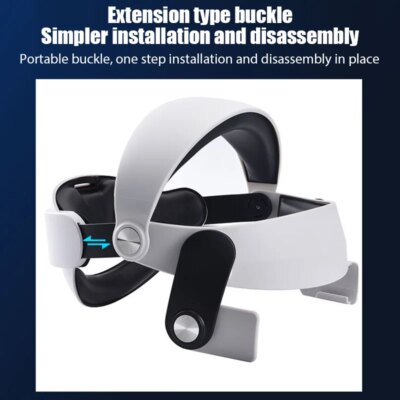 Upgrades M2 Halo Strap Elite Strap for Quest 2 Alternative Head Strap Improve Wearing Comfort for Oculus Quest 2 VR Accessories - Image 2