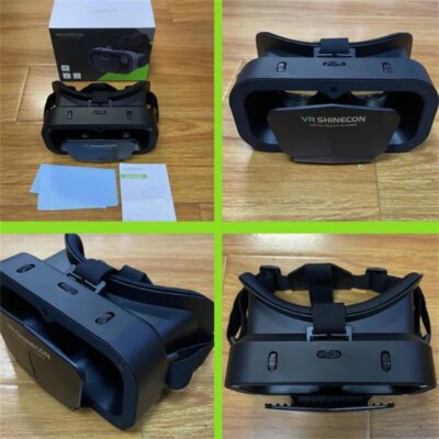 3D Virtual Reality VR Glasses For Phone Mobile Smartphones 7 Inch Headset Helmet Game Wirth Real Viar Goggles Devices Lenses Set - Image 6