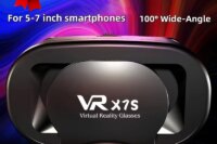VRG Virtual Reality 3D Glasses 100° Wide-Angle Head Mounted Digital Glasses Compatible With Up To 7-Inch Screen Phones