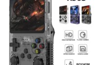 128G R36S Retro Handheld Video Game Console Linux System 3.5 Inch IPS Screen R35s Pro Portable Pocket Video Player 64GB Games