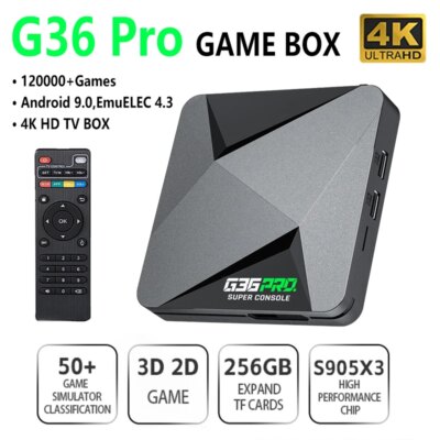 Super Console G36 Pro 256G Retro Video Game Console with 120000+ Games for MAME/PS1/PSP/DC Retro Kid Gift Game Console 4K HD - Image 2
