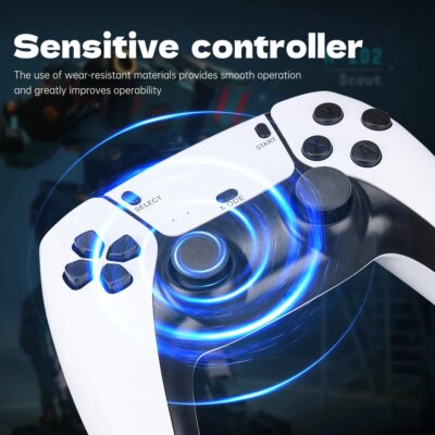 M15 4K Game Stick Mini Retro Video Game Console Built in 30000 Games Wireless Gamepads Video Game Controller Support 2 Player - Image 4