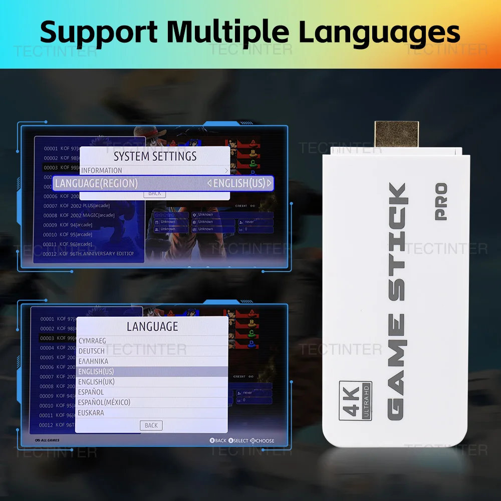 M15 4K Game Stick Mini Retro Video Game Console Built in 30000 Games Wireless Gamepads Video Game Controller Support 2 Player M15 4K Game Stick Mini Retro Video Game Console Built in 30000 Games Wireless Gamepads Video Game Controller Support 2 Player