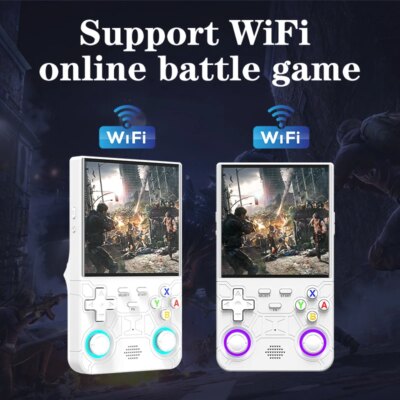 New R36 ultra retro handheld game console 4.0-inch open-source Linux system 128GB portable video player handheld game console - Image 3