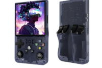 WDYQJE Gaming Console Handheld R36MAX Retro Handheld Game Console Linux System 4'' IPS Screen R36 Portable Pocket Video Player