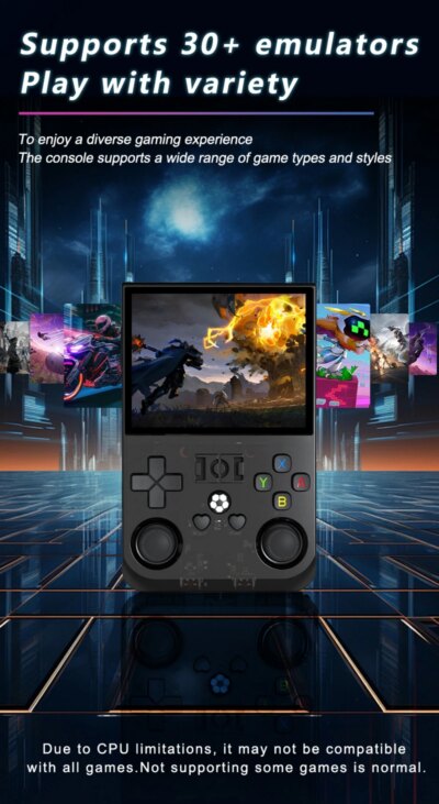 Open Source R36 PRO Retro Handheld Video Game Console Linux System 3.5 Inch IPS Screen Portable Pocket Video Player 128GB Games - Image 3