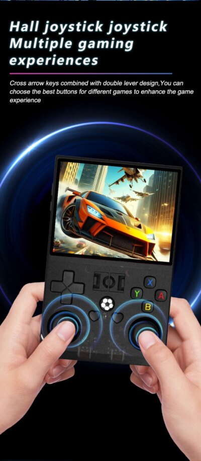 Open Source R36 PRO Retro Handheld Video Game Console Linux System 3.5 Inch IPS Screen Portable Pocket Video Player 128GB Games - Image 4