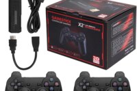 256G 58,000 Games GD10 Plus Game Stick 4K HD Video Game Console 2.4G Double Wireless Controller Game Stick For N64/PSP/PS1/GBA