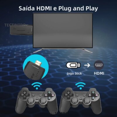 M8 Video Game Console 4K HD Built-in 20000 Games Wireless Controller TV Game Stick Retro Handheld Game Player Dropshipping - Image 5