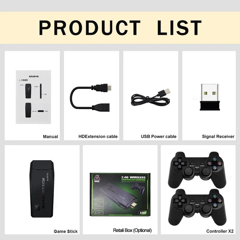 M8 Video Game Console 4K HD Built-in 20000 Games Wireless Controller TV Game Stick Retro Handheld Game Player Dropshipping M8 Video Game Console 4K HD Built-in 20000 Games Wireless Controller TV Game Stick Retro Handheld Game Player Dropshipping
