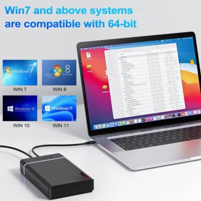 PEAPRIT 12TB Gaming HDD with Hyperspin Launchbox Retrobat Playnite 10K+ Retro Video Games Console for PS3/PS2/PS/Wii/WIIU/SWITCH - Image 6