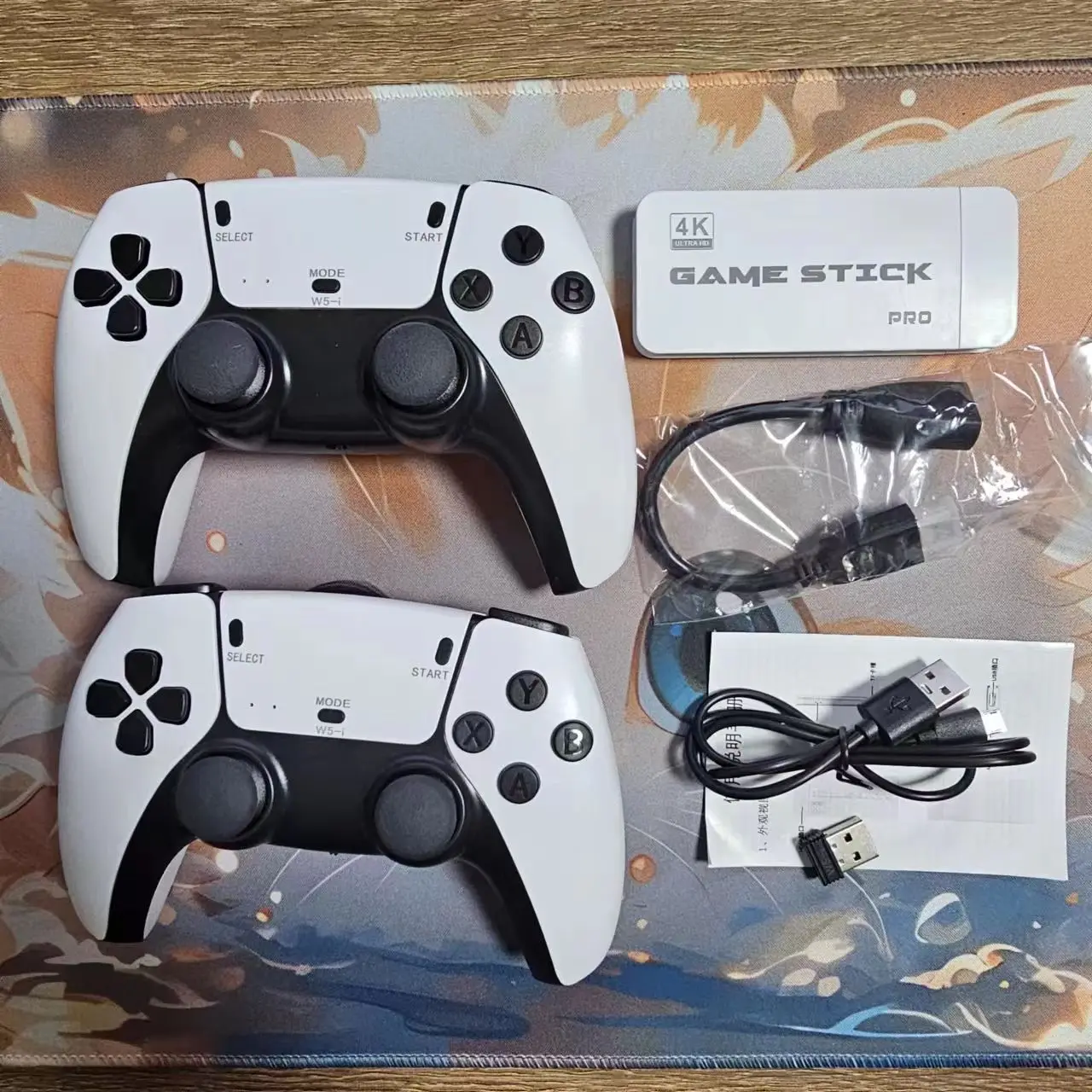 Video Game Sticks M15 pro Console 2.4G Dual Wireless Controller Game Stick 4K 20000 games Retro game For ropshiopping Xmas Gift