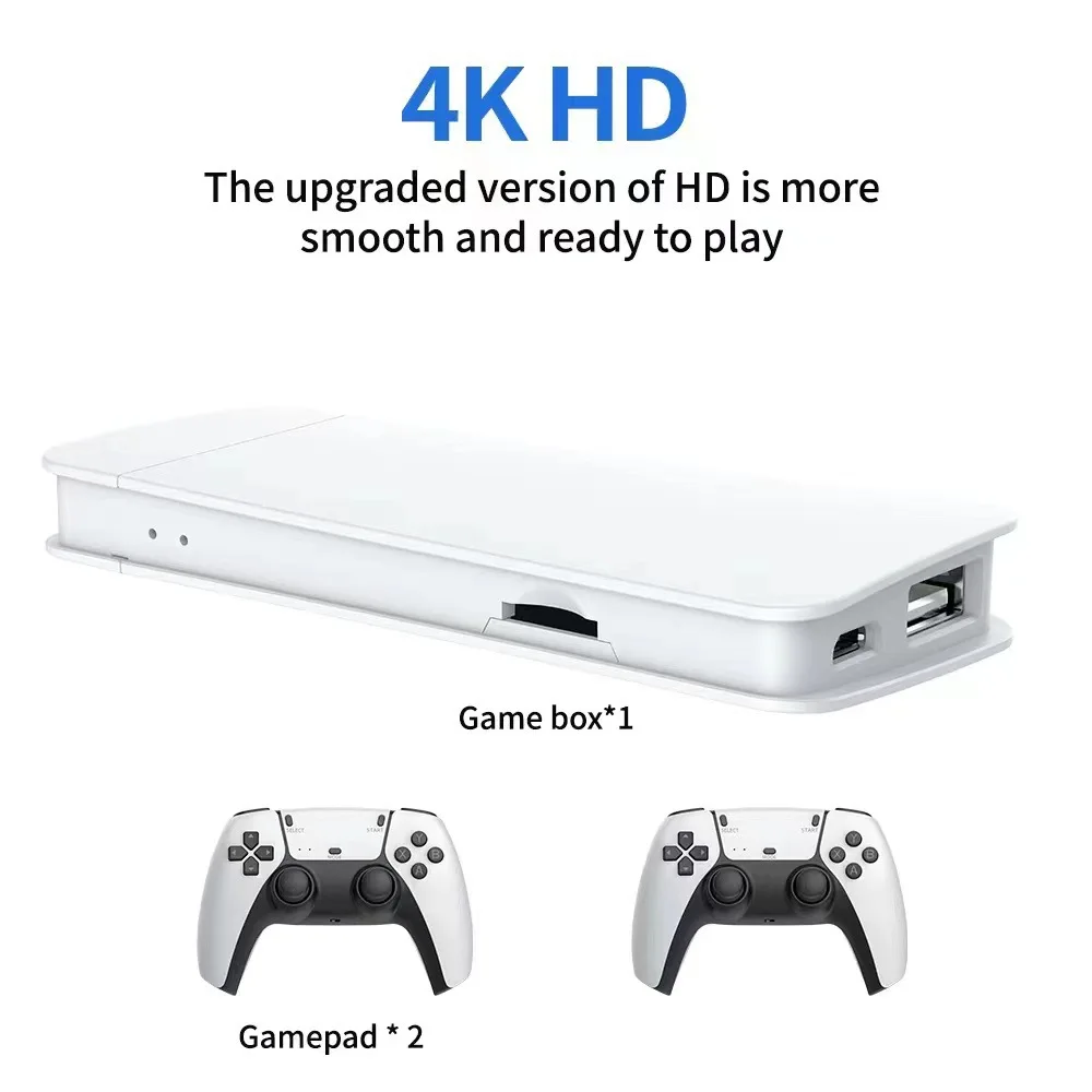 Video Game Sticks M15 pro Console 2.4G Dual Wireless Controller Game Stick 4K 20000 games Retro game For ropshiopping Xmas Gift