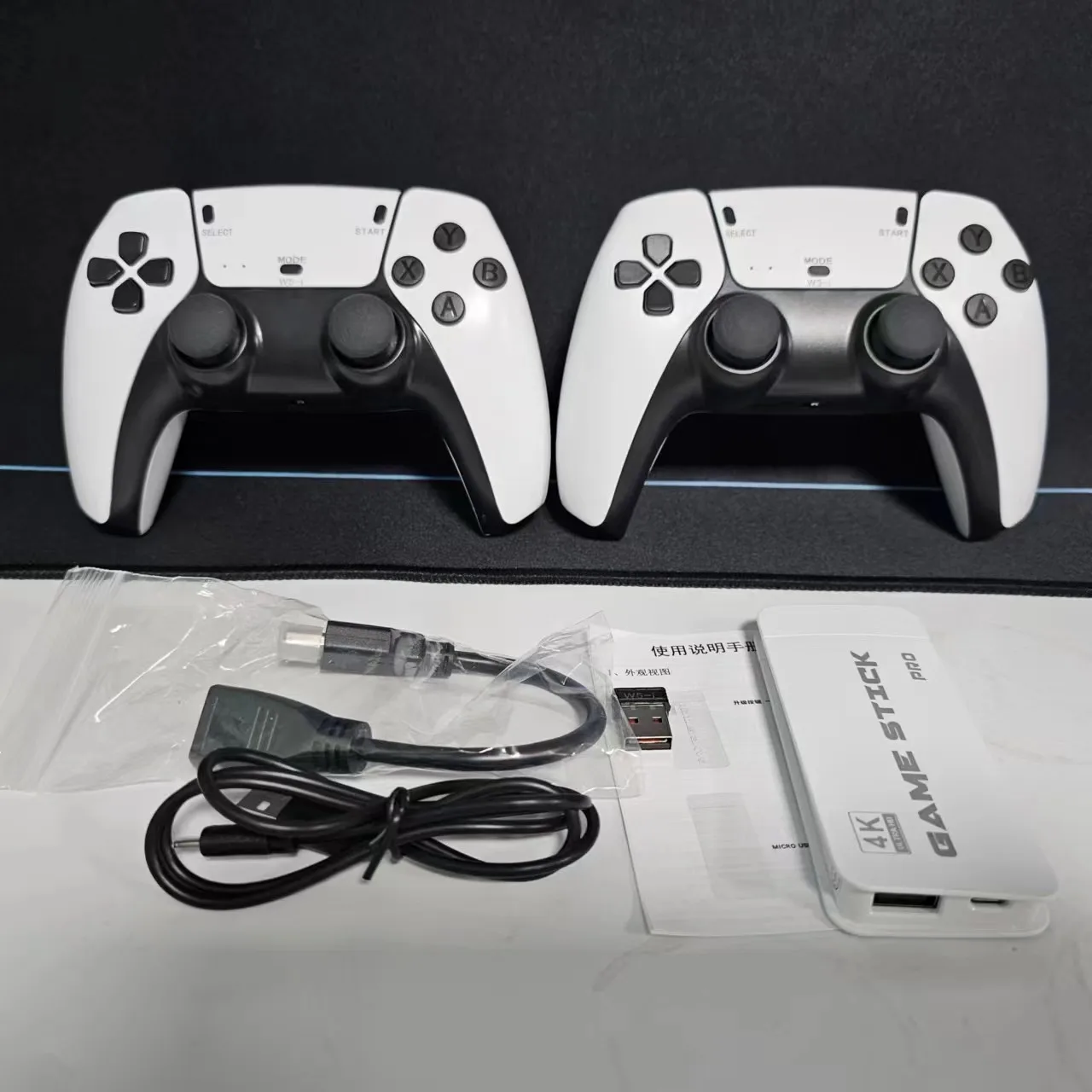 Video Game Sticks M15 pro Console 2.4G Dual Wireless Controller Game Stick 4K 20000 games Retro game For ropshiopping Xmas Gift