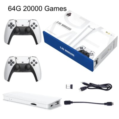 Video Game Sticks M15 pro Console 2.4G Dual Wireless Controller Game Stick 4K 20000 games Retro game For ropshiopping Xmas Gift - Image 6
