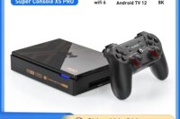 Kinhank Super Console X5 PRO Retro Video Game Consoles Plug and Play 4T with 16000 Games for PS2/WII/SS/DC/N64 Android 12 TV Box