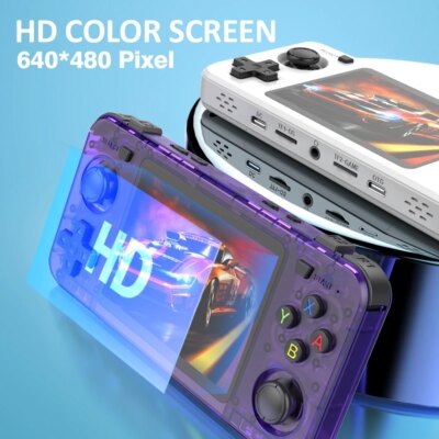 BOYHOM New R36H Retro Handheld Console Open-Source Linux System Classic Game Consoles 3.5 inch IPS Screen Portable Video Player - Image 4