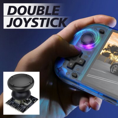 New R50S Retro Handheld Game Console 5.1 Inch Large Screen Linux System 854*480 4200mAh Video Gaming Player Boy Gifts - Image 3